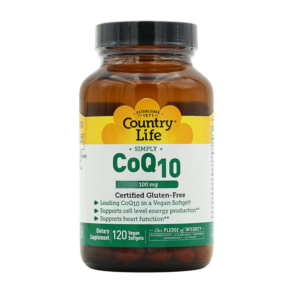 컨트리라이프_심플리 코엔자임Q10 100mg, 120 베지소프트젤