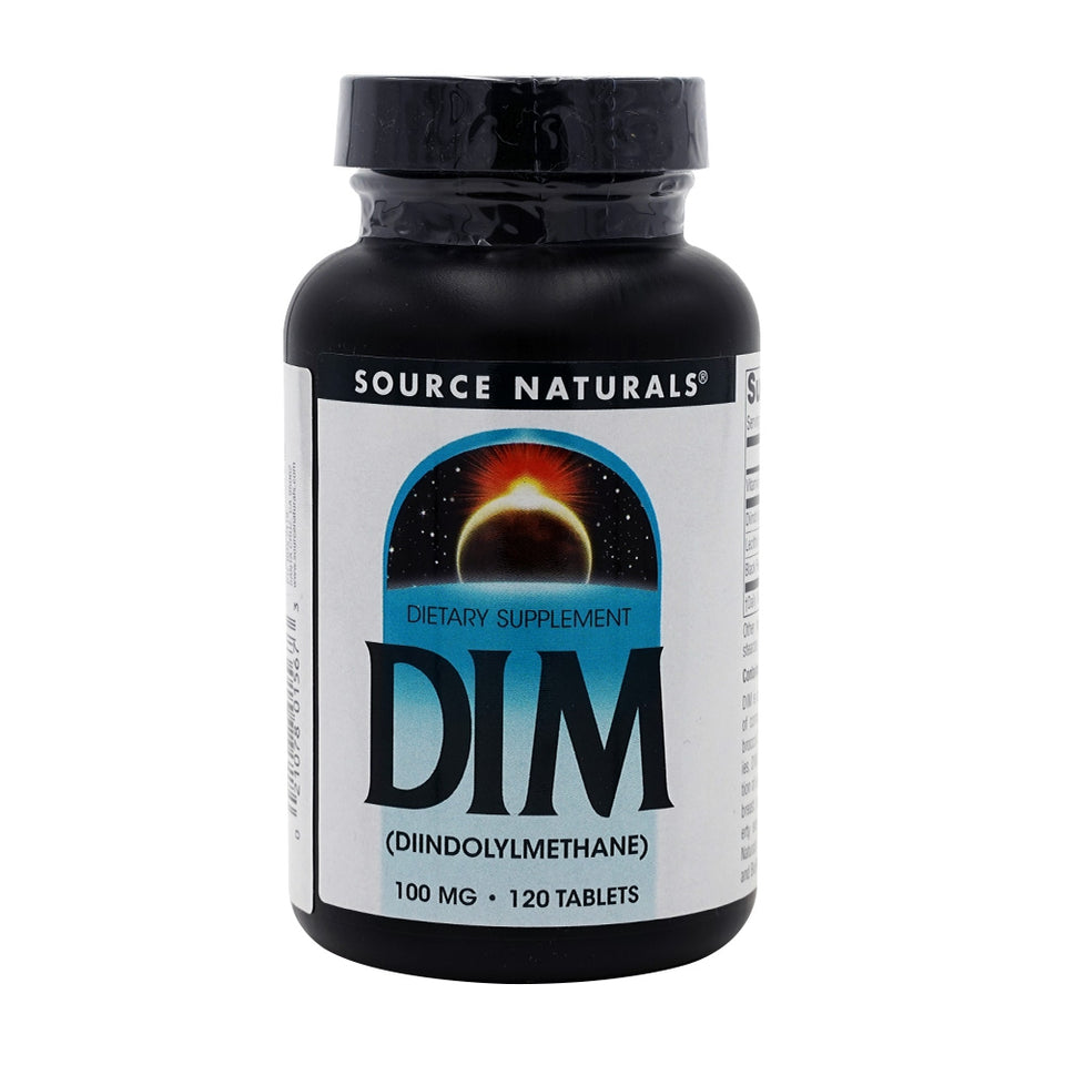 소스내추럴스_DIM (디인돌리메탄) 100mg, 120타블렛
