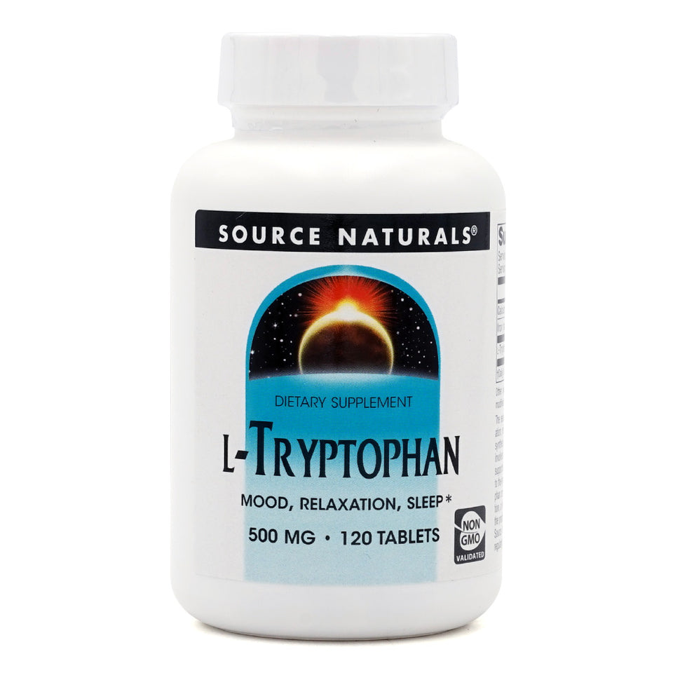소스내추럴스_L-트립토판 500mg, 120타블렛