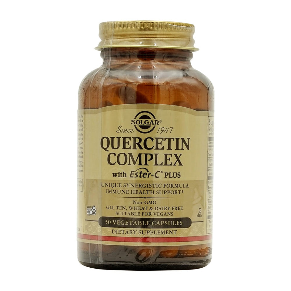 솔가_Quercetin Complex with Exter-C Plus, 50 Vegetable Capsules