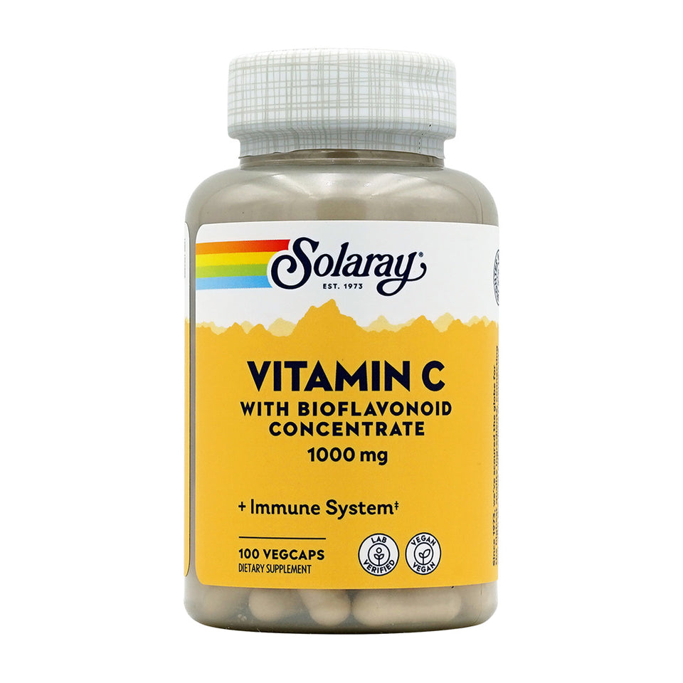 솔라레이_비타민 C 1000mg 위드 바이오플라보노이드 컨센트레이드, 100 베지캡슐
