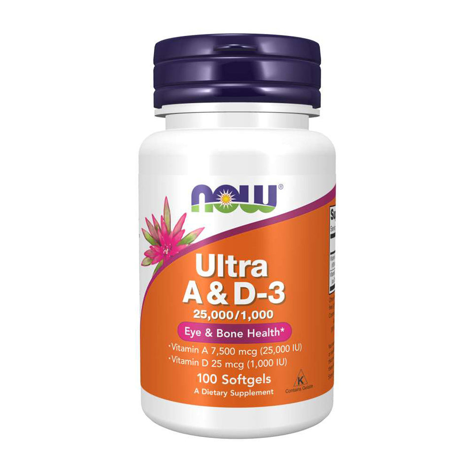 나우푸드_Ultra A & D-3 25,000 / 1,000 IU, 100 Softgels