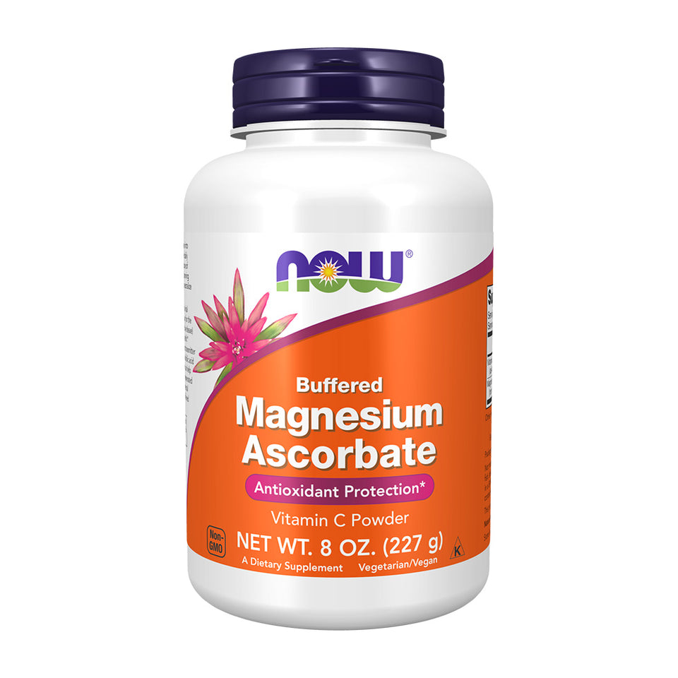 나우푸드_Buffered Magnesium Ascorbate Powder, 8 oz