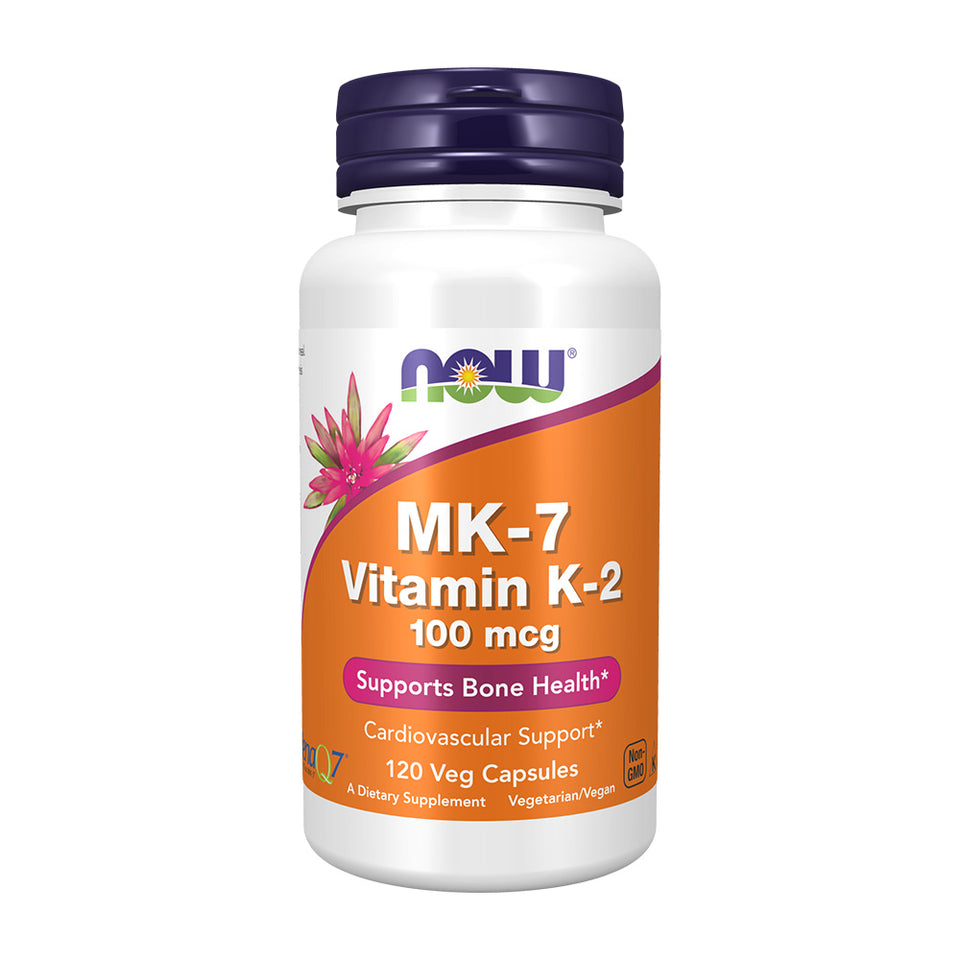 나우푸드_MK-7 비타민 K-2 100mcg, 120 베지캡슐