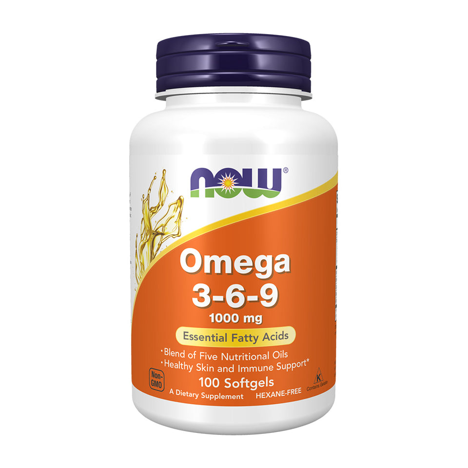 나우푸드_오메가 3-6-9 1000mg, 100 소프트젤
