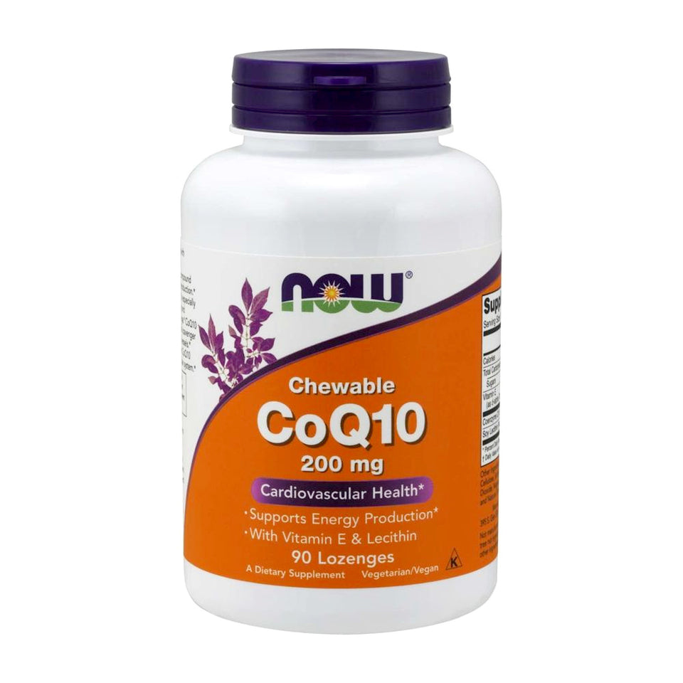 나우푸드_Chewable CoQ10 200 mg 90 Lozenges