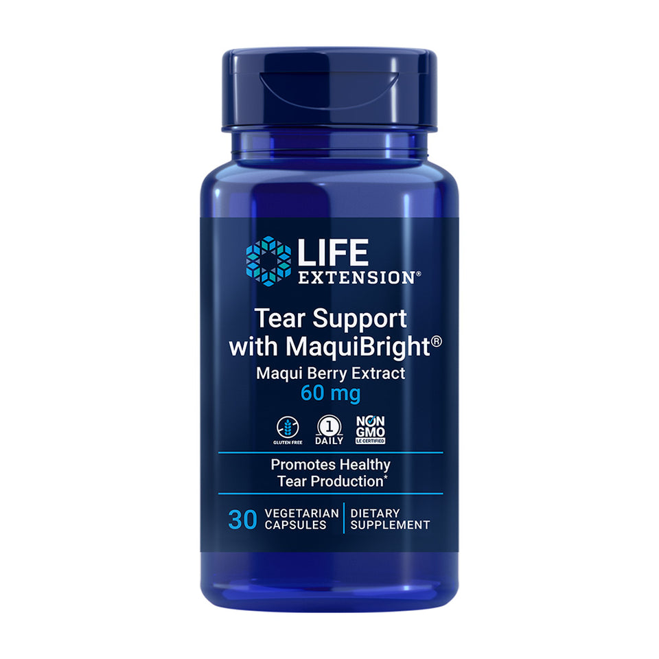 라이프익스텐션_티어 서포트 위드 마키브라이트 60mg, 30 베지캡슐