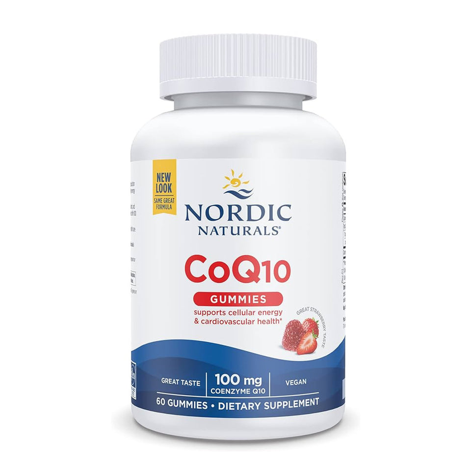 노르딕내추럴스_코엔자임Q10구미 100mg 딸기 맛, 60구미