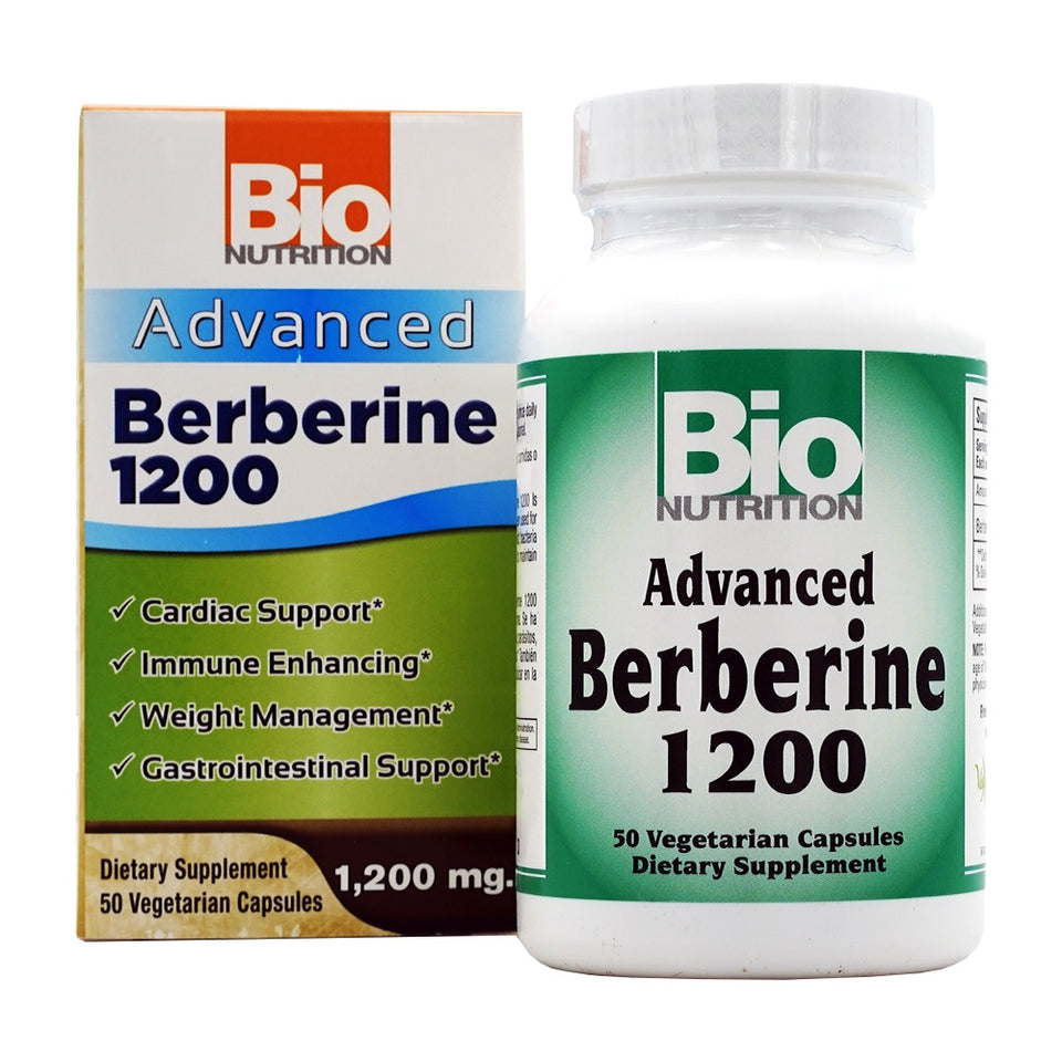 바이오뉴트리션_어드밴스드 베르베린 1200, 1,200mg 50 베지캡슐