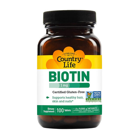 컨트리라이프_비오틴 1mg, 100타블렛