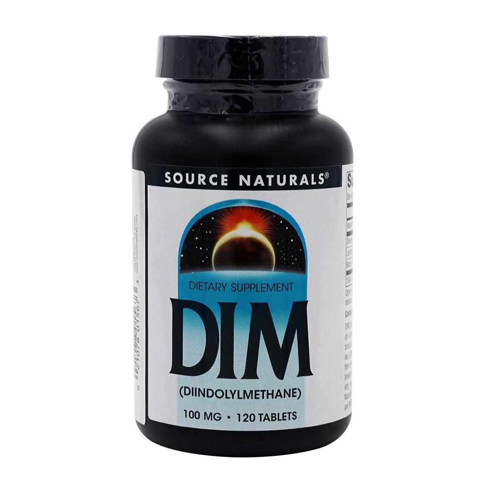 소스내추럴스_DIM (디인돌리메탄) 100mg, 120타블렛