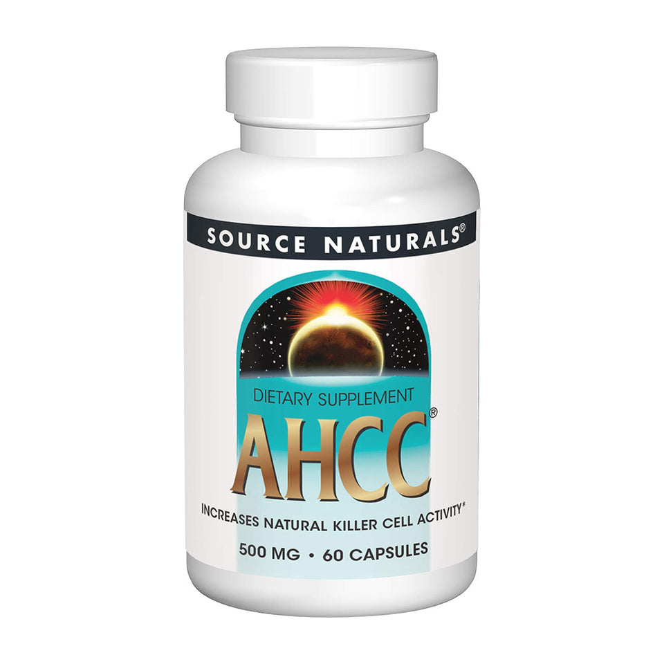 소스내추럴스_AHCC 500mg, 60캡슐