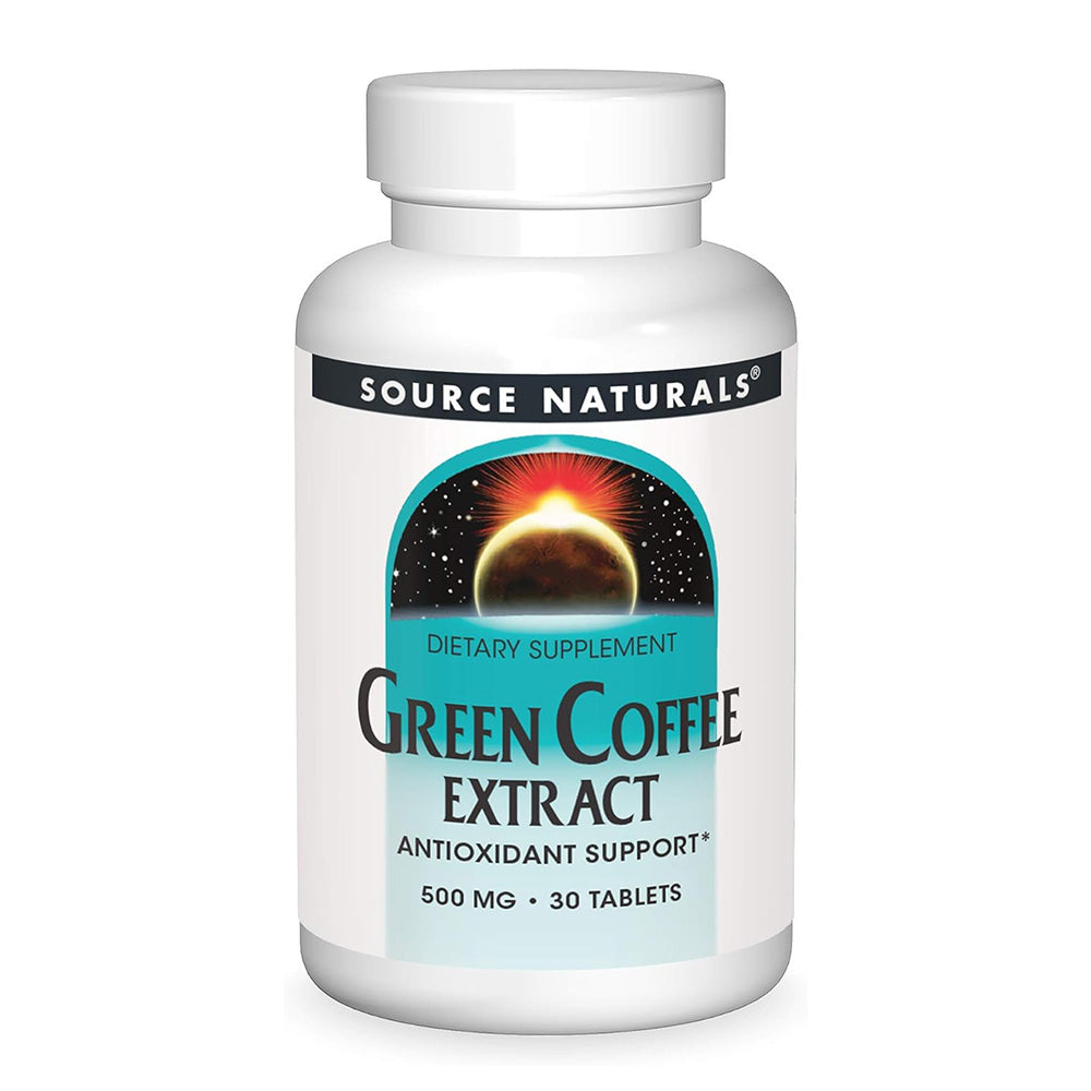 Green Coffee Extract 500 mg, 30 Tablets