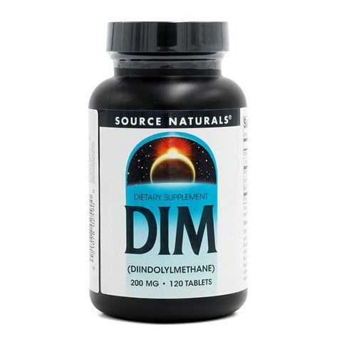소스내추럴스_DIM (디인돌리메탄) 200mg, 120타블렛
