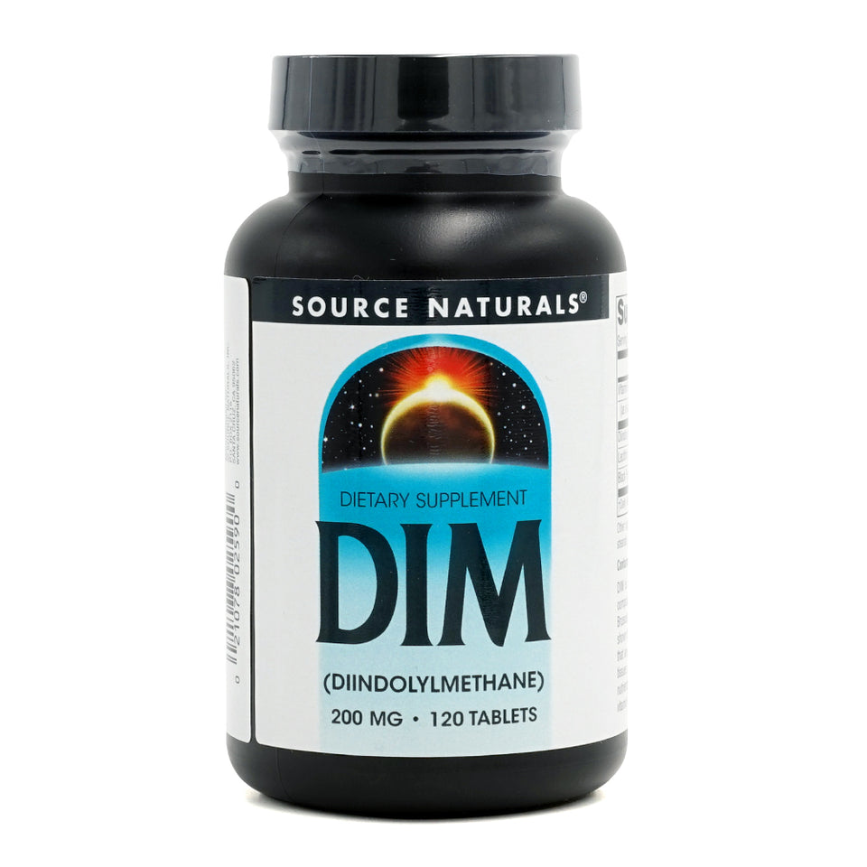 소스내추럴스_DIM (디인돌리메탄) 200mg, 120타블렛