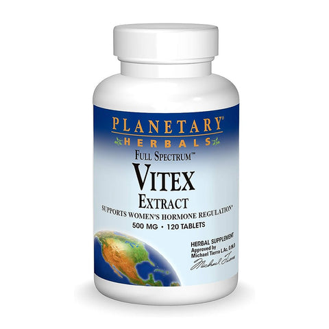 플래니터리허벌_풀 스펙트럼 바이텍스 추출물 500mg, 120타블렛