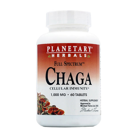 플래니터리허벌_풀 스펙트럼 차가 1000mg, 60타블렛