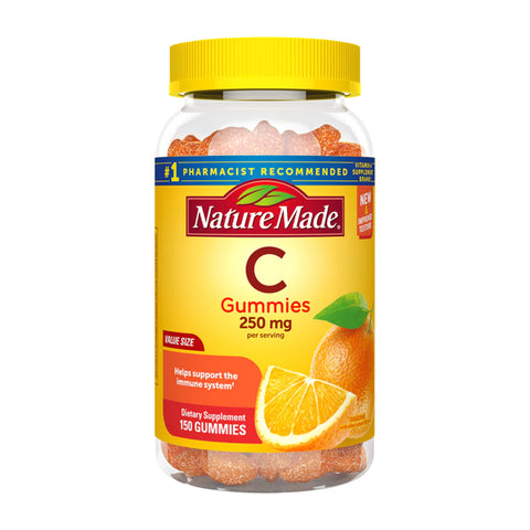 Vitamin C Gummies 250 mg Tangerine,  150 Gummies