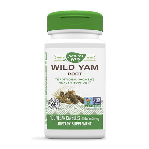 네이쳐스웨이_와일드 얌 루트 850mg, 180 베지캡슐