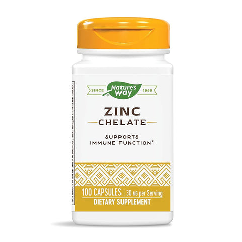 네이쳐스웨이_징크 킬레이트 30mg, 100캡슐