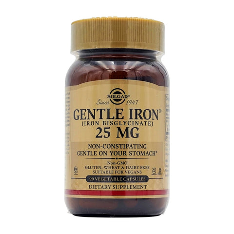 솔가_젠틀 아이언 25mg, 90 베지캡슐