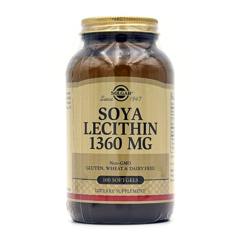 솔가_소야 레시틴 1360mg, 100 소프트젤