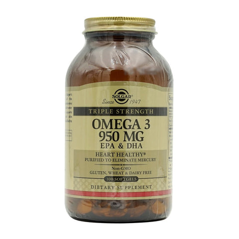 솔가_트리플 스트렝스 오메가 3 950mg EPA&DHA, 100 소프트젤