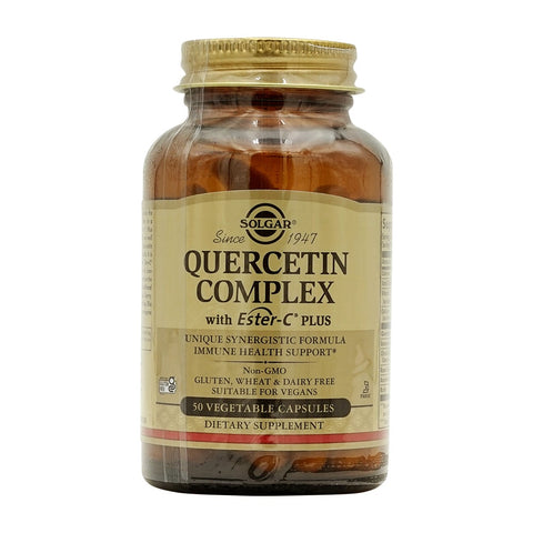 솔가_Quercetin Complex with Exter-C Plus,  50 Vegetable Capsules
