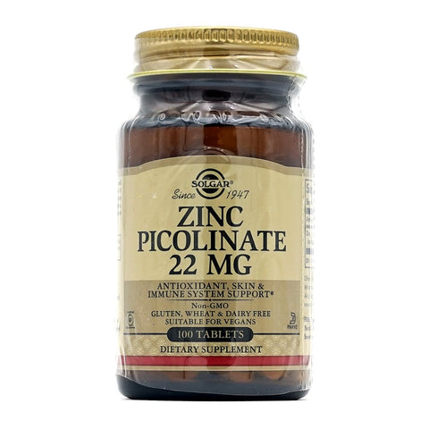 솔가_아연 피콜리네이트 22mg, 100타블렛