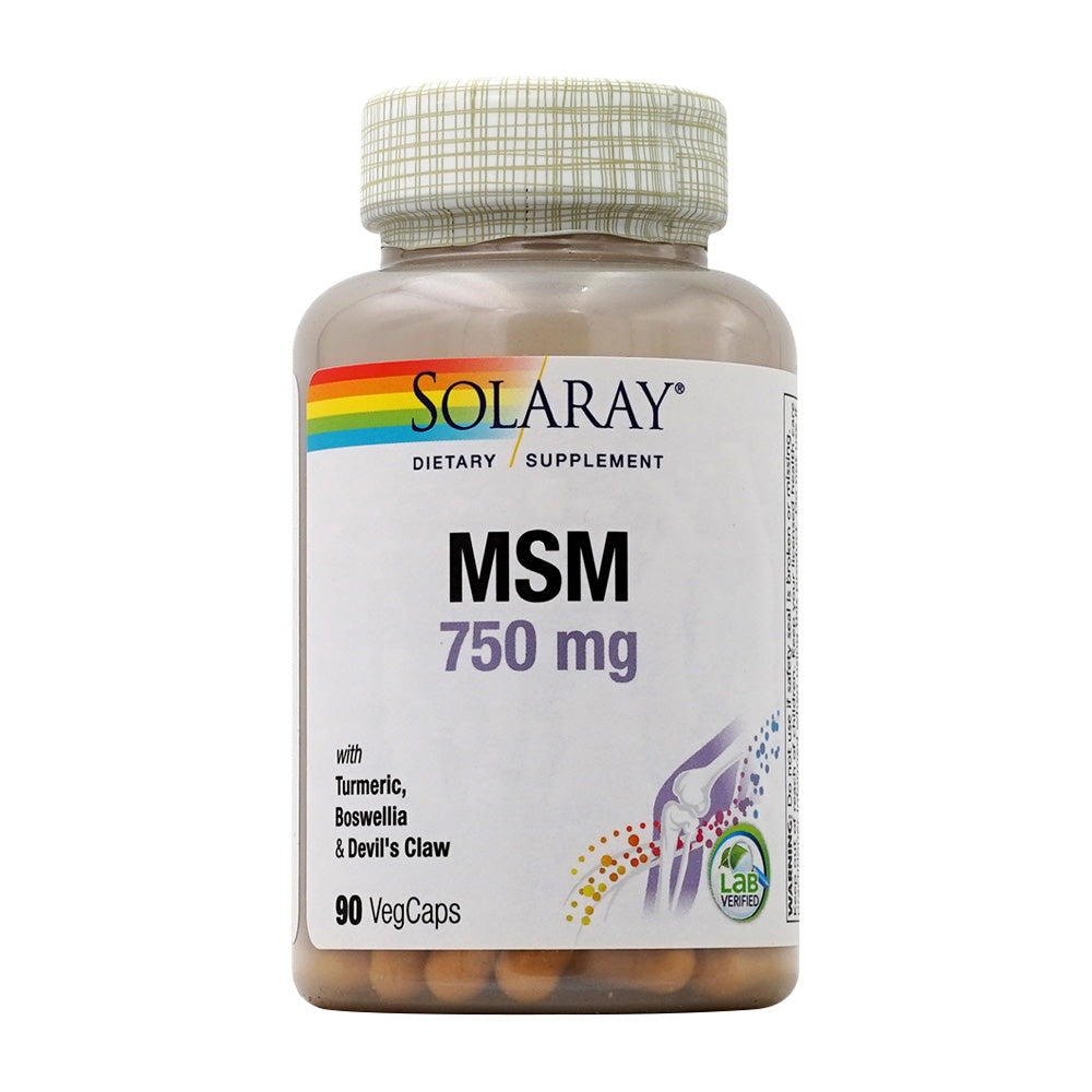 솔라레이_MSM 750mg, 90 베지캡슐