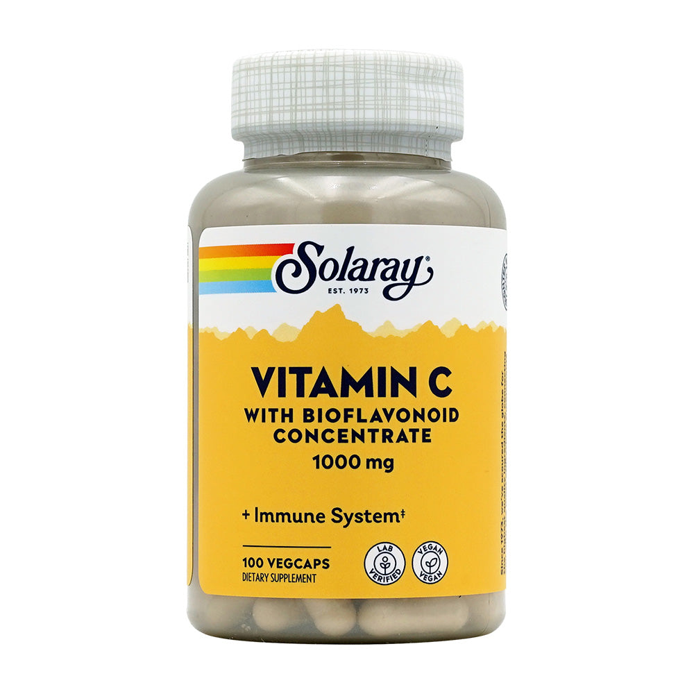 솔라레이_비타민 C 1000mg 위드 바이오플라보노이드 컨센트레이드, 100 베지캡슐