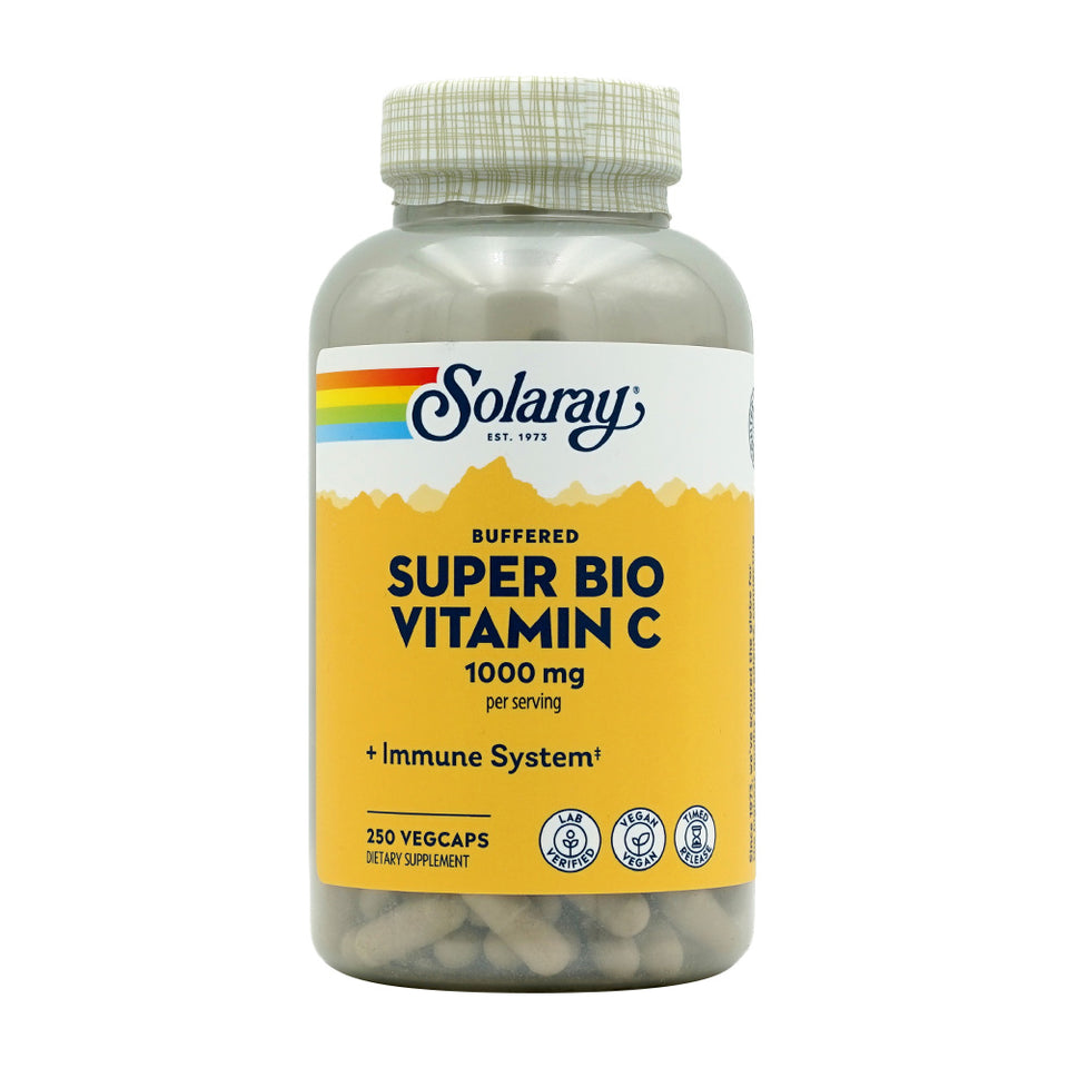 솔라레이_버퍼드 슈퍼 바이오 비타민 C 1000mg, 250 베지캡슐