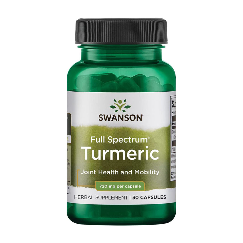스완슨_풀 스펙트럼 터메릭 720mg, 30캡슐