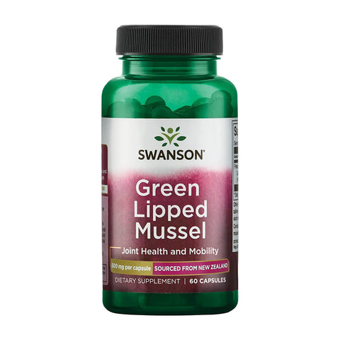 스완슨_초록입홍합 500mg, 60캡슐