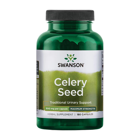 스완슨_셀러리 씨드 500mg, 180캡슐