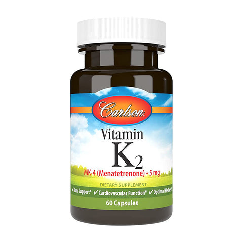 칼슨랩스_비타민 K-2 (MK-4 (메나테트레논)) 5mg, 60캡슐