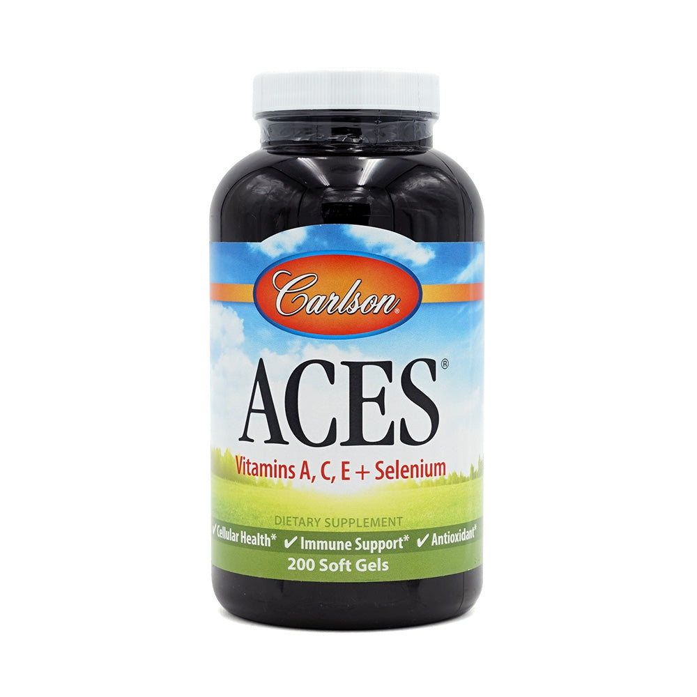 칼슨랩스_ACES 비타민 A, C, E+셀레늄, 200 소프트젤