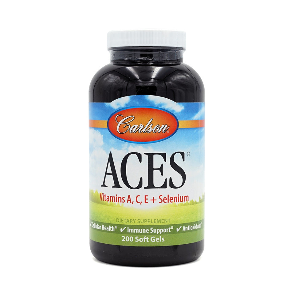 칼슨랩스_ACES 비타민 A, C, E+셀레늄, 200 소프트젤