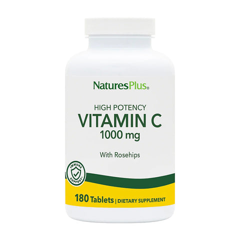 네이쳐스플러스_하이 포텐시 비타민 C 1000mg 위드 로즈힙, 180타블렛