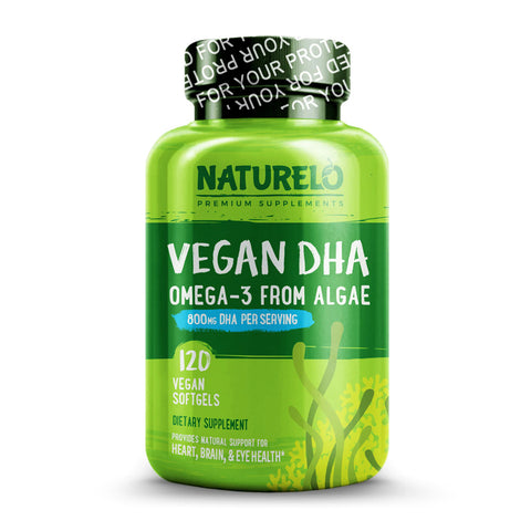 내추렐로_비건 DHA 오메가-3 프롬 알지 800mg, 120 베지소프트젤