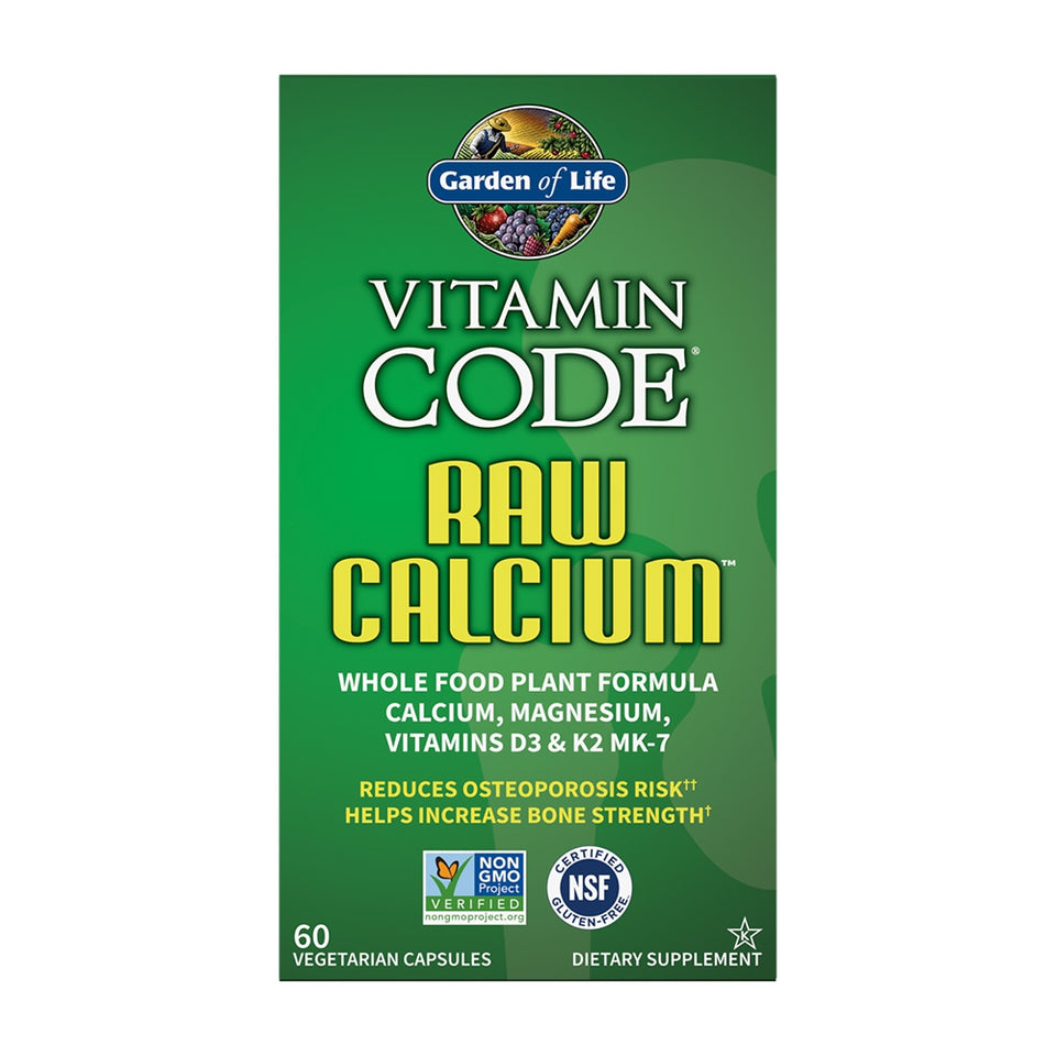 Vitamin Code Raw Calcium,  60 Vegetarian Capsules