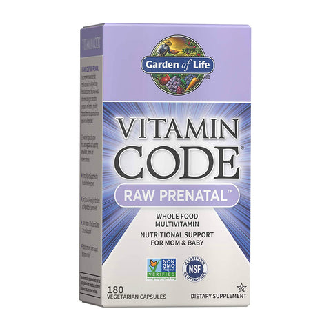 Vitamin Code, Raw Prenatal, Whole Food Multivitamin  180 Vegetarian Tablets