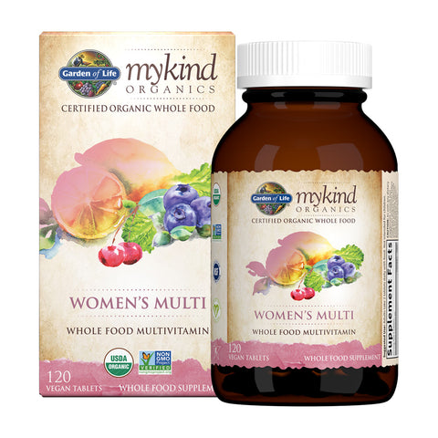Mykind Organics Womens Multi,  120 Vegan Tablets