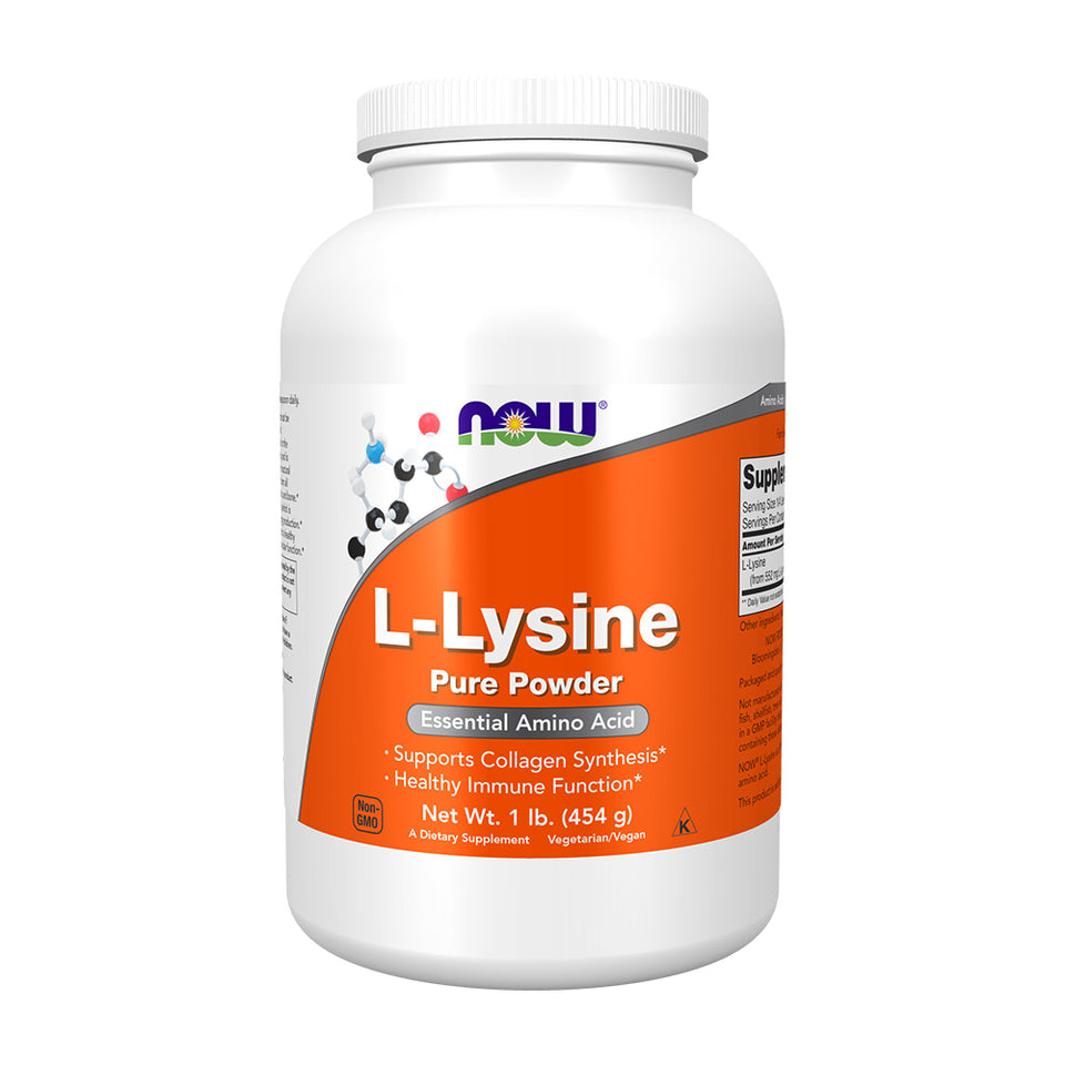 나우푸드_L-Lysine Pure Powder,  1 lb