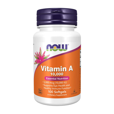 나우푸드_Vitamin A 10,000 IU 100 Softgels