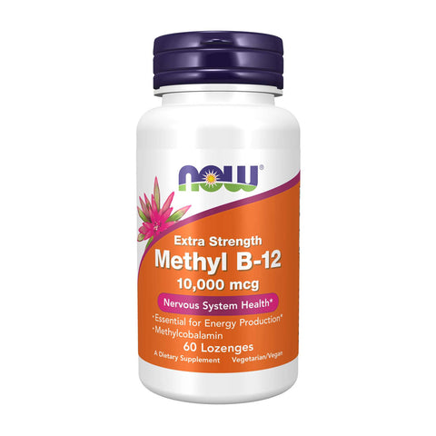 나우푸드_엑스트라 스트렝스 메틸 B-12 10000mcg, 60 로젠지