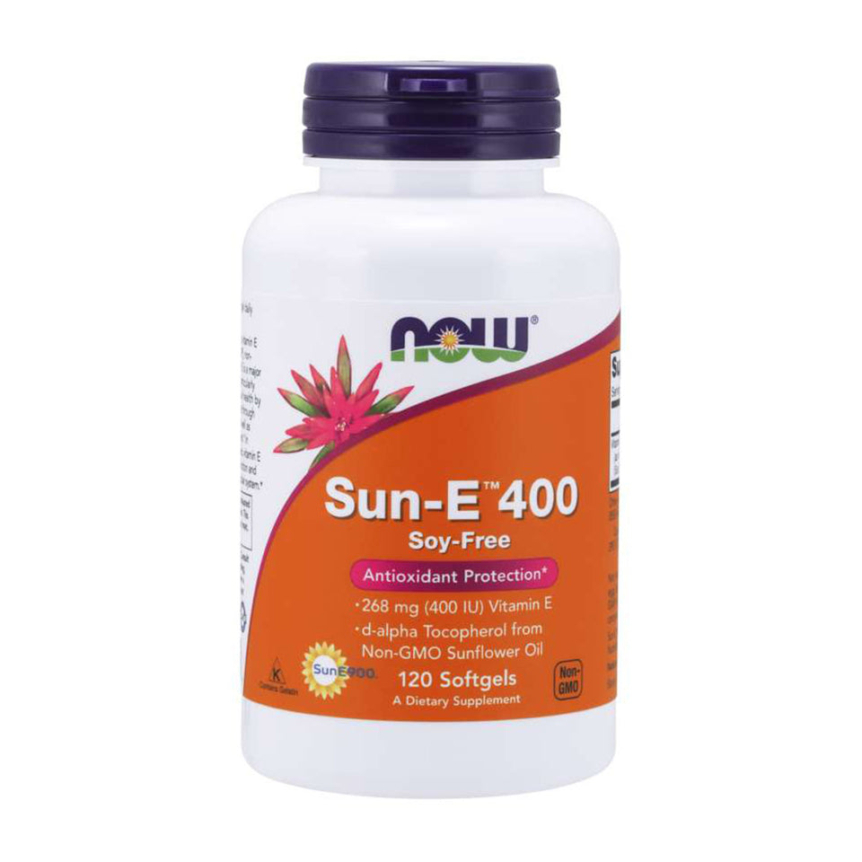 나우푸드_Sun-E 400 Soy-Free,  120 Softgels