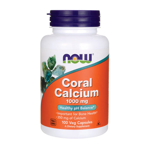 나우푸드_Coral Calcium 1000 mg 100 Veg Capsules