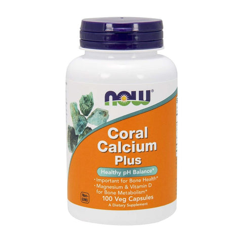 나우푸드_Coral Calcium Plus  100 Veg Capsules
