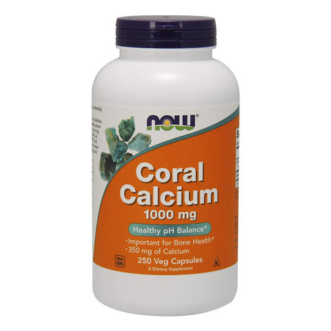 나우푸드_Coral Calcium 1000 mg 250 Veg Capsules